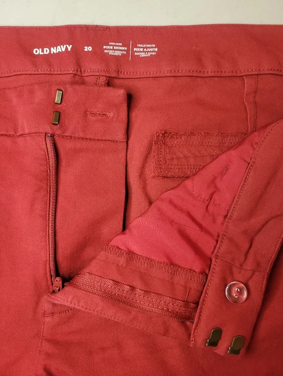 High Rise Pixie Skinny Pants - Picture 7 of 8